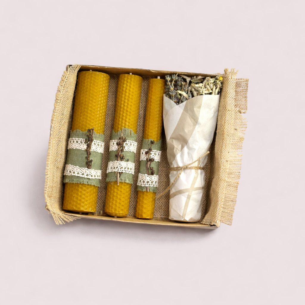 DOĞANIN KALBİ MUM SETİ-1