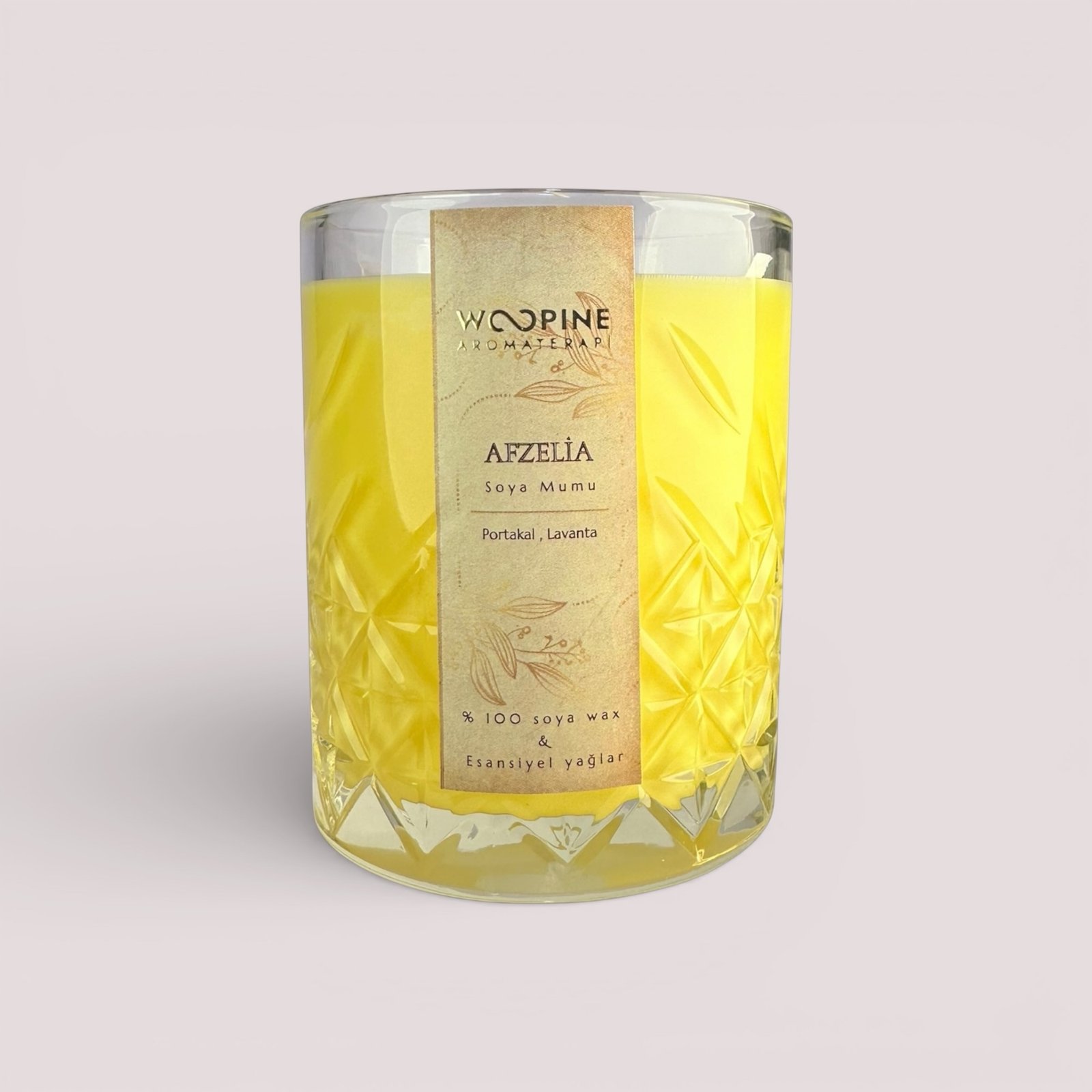 AFZELİA SOYA MUM - 400 ml